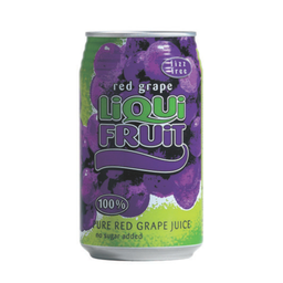 Liqui Fruit Red Grape Can 300ML