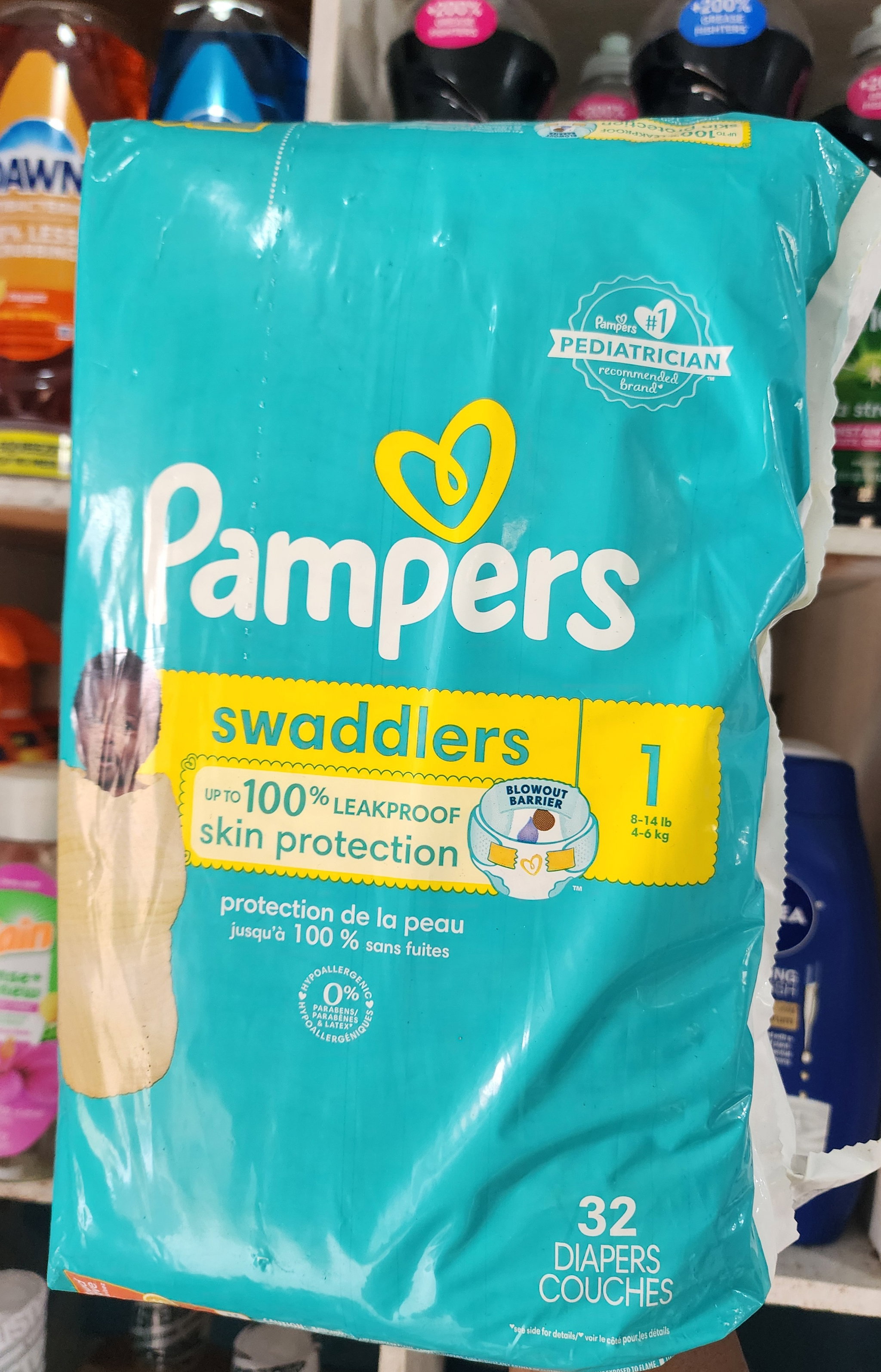 Pampers swaddlers size 1_0