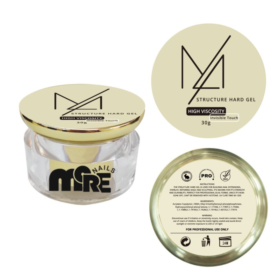 Structure Hard Gel 30g - Invisible Touch 