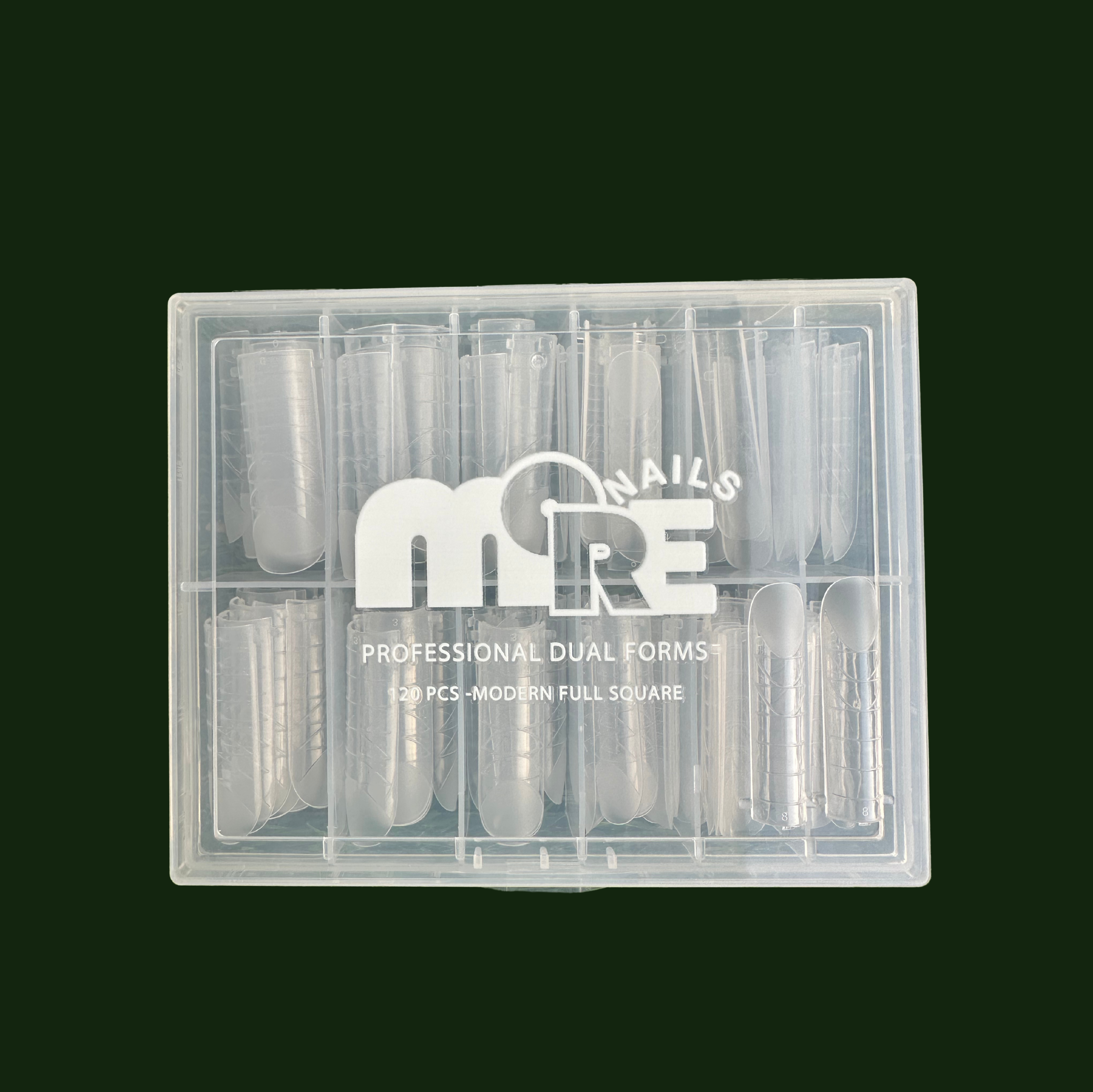 Professional Dual Forms - Modern Full Square - 120 pcs