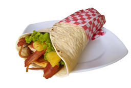 Wrap de Pollo Hawaiano