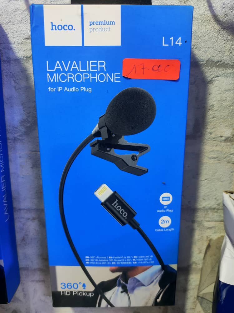 Micro-cravate Lavalier HOCO L14 – Spécial iPhone_article_N°:CAI_0107_0