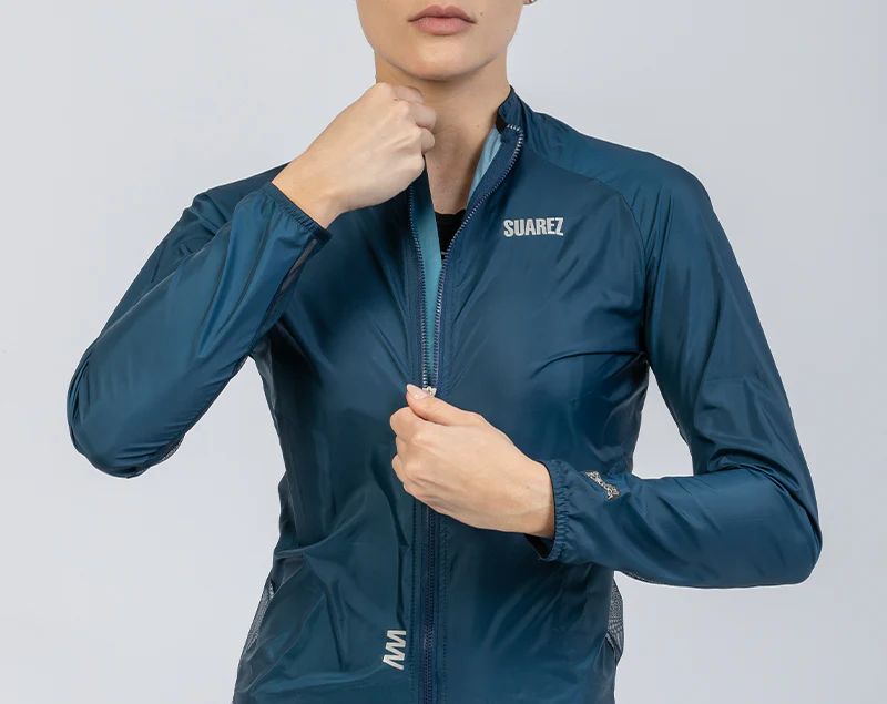 Chaqueta Rompevientos Bike Performance Mujer (SAIL PRUSSIAN BLUE 2.4) _2