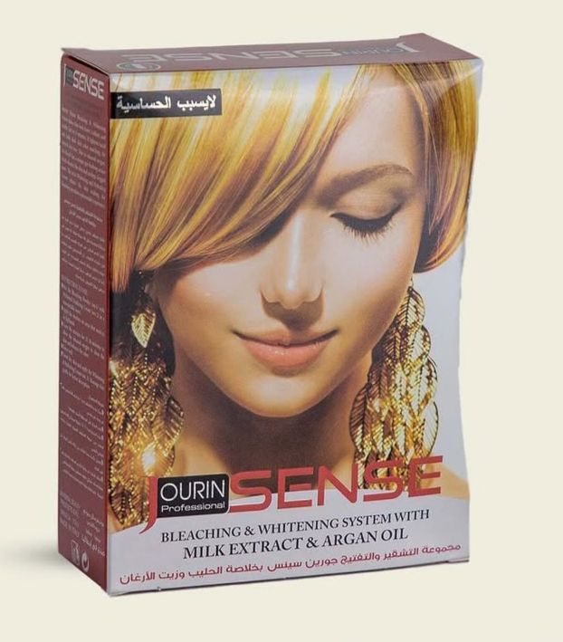 Jourin sense bleaching & whitening system - جورين سينس مجموعة التشقير والتفتيح
