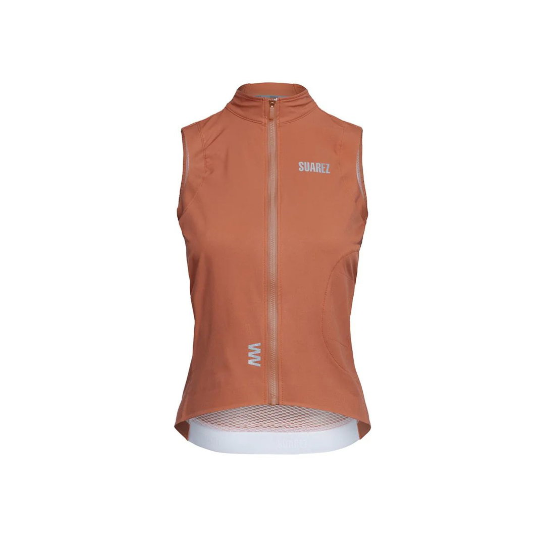 Chaleco Rompevientos Bike Performance Mujer (BARRIER DUSTY ORANGE 2.4) 