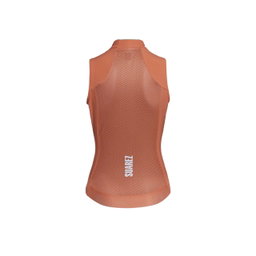 Chaleco Rompevientos Bike Performance Mujer (BARRIER DUSTY ORANGE 2.4) 