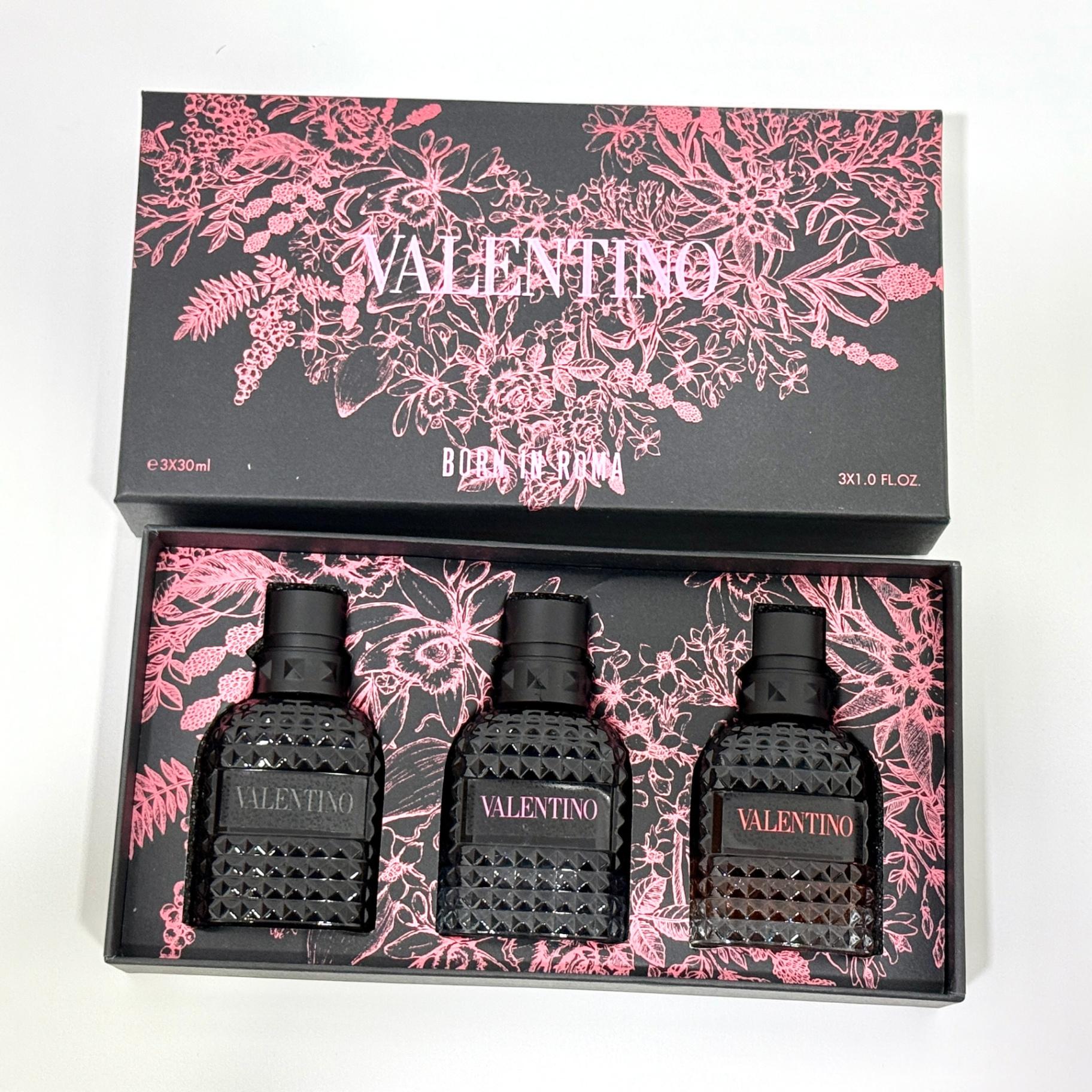 Valentino Uomo Born In Roma 3x30ml Perfume Gift Set _0
