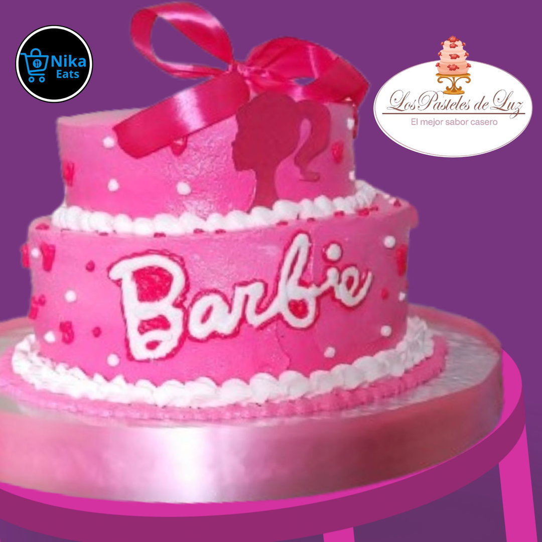 Pastel Barbie - 9 cupcakes 1 Libra 