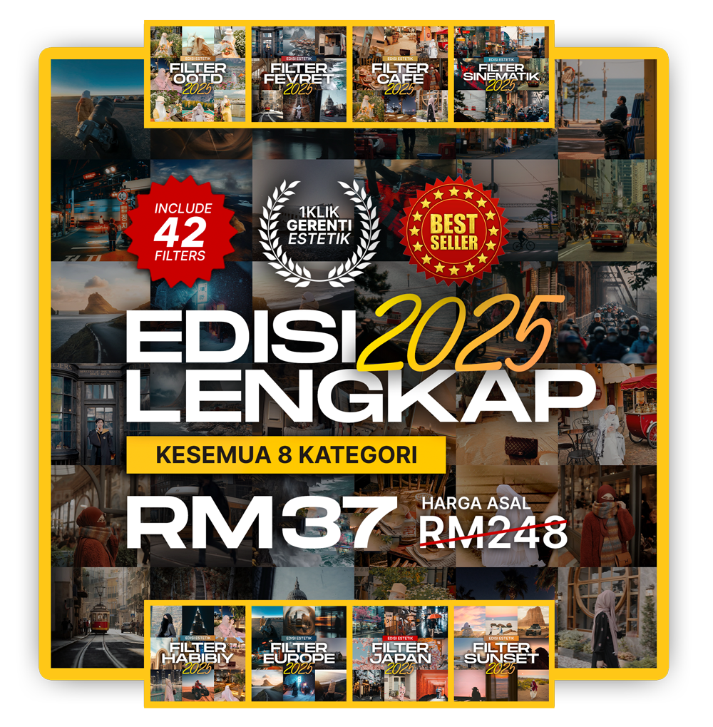 [PROMO] Edisi Lengkap 8 Kategori | 42 Filters