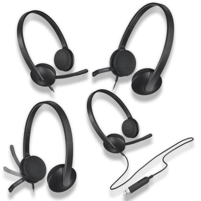 Logitech H340 USB Stereo Headset