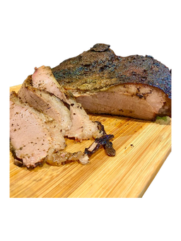 Ready-to-Eat Texas Style Smoked Brisket – ½ lb / Pecho de Res Estilo Texas Listo para Comer – ½ libra