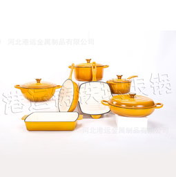 Cast iron pot 7 set