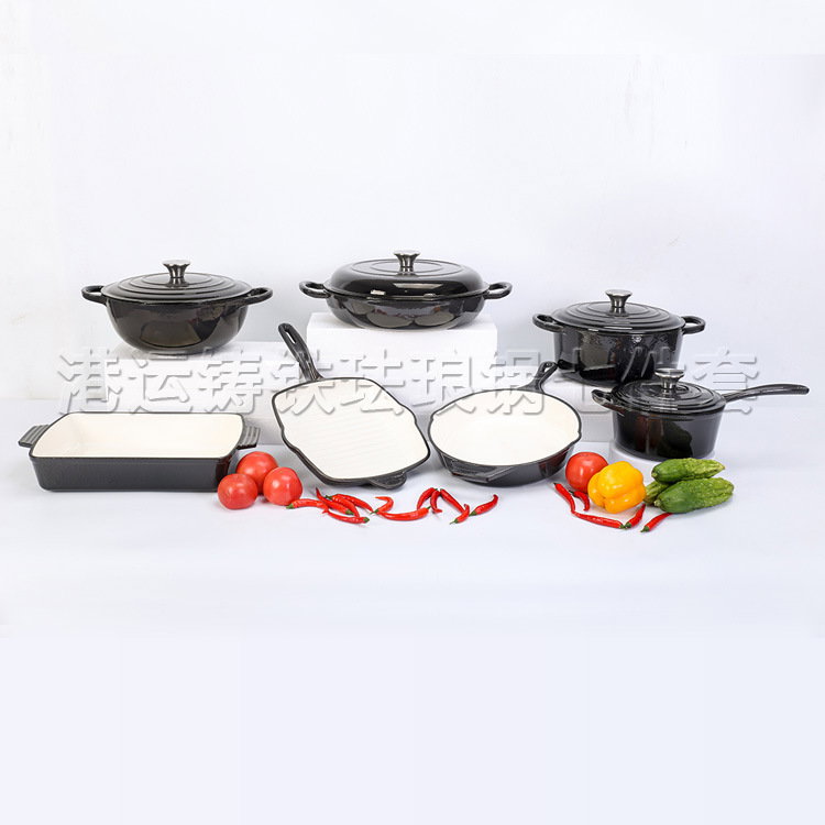 Cast iron pot 7 set_11