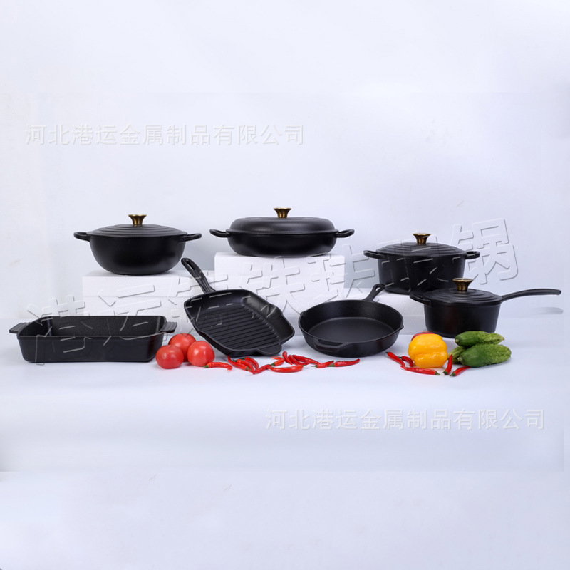 Cast iron pot 7 set_13