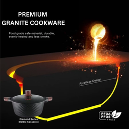 HK11 PREMIUM GRANITE COOKWARE (PERIUK)