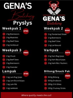 Gena's Butchery Potch 🥩