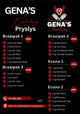 Gena's Butchery Potch 🥩