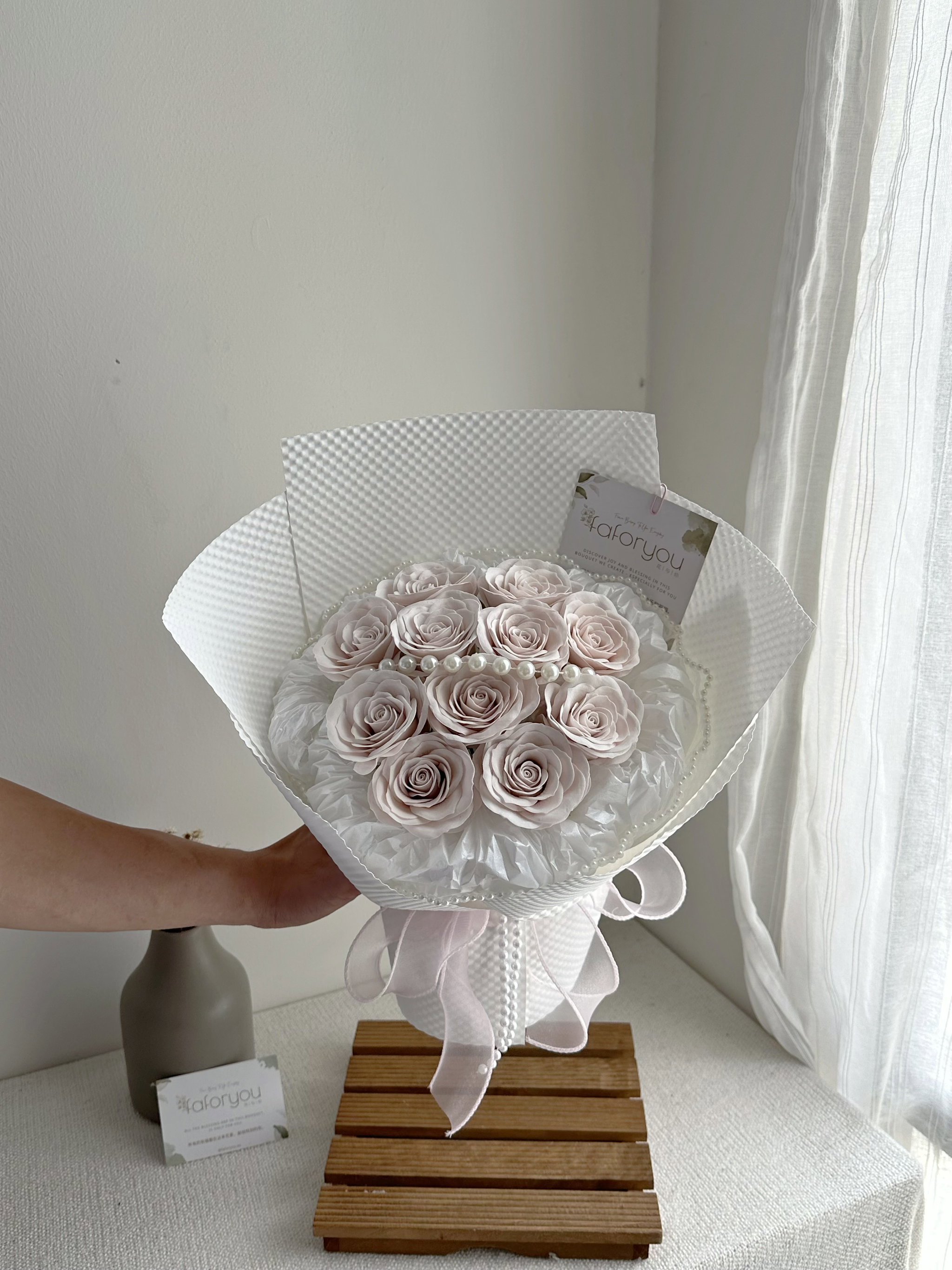 11 Stalk Awakening Soap Rose Bouquet｜ 苏醒香皂玫瑰花束 _3
