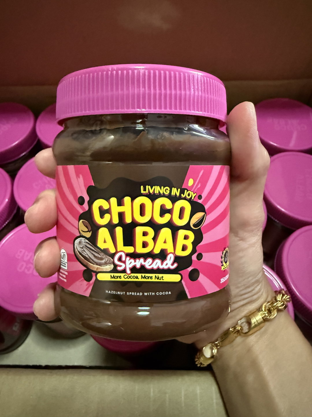 Choco Albab Hazelnut Spread
