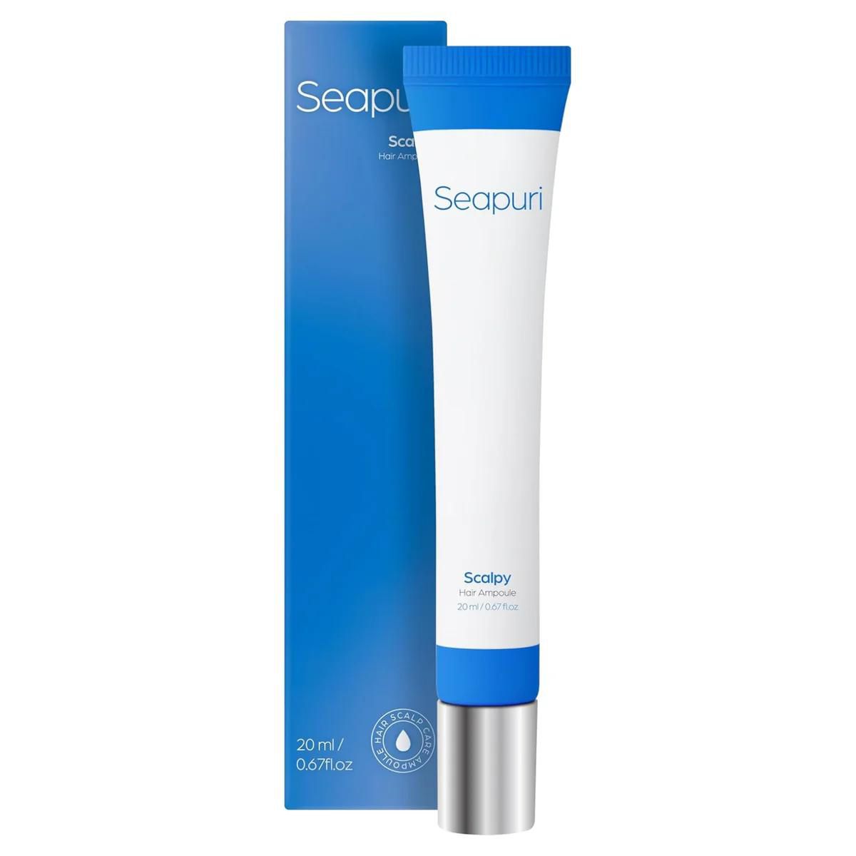 Seapuri Scalpe Hair ampoule - سيروم سيابوري لإنبات الشعر وتغذية فروة الرأس 20 مل_0