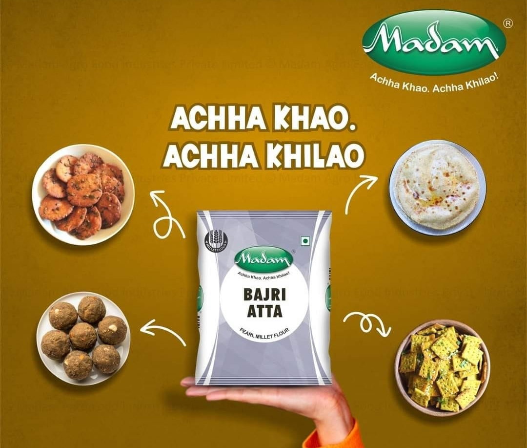 MADAM BAJRA ATTA 1 KG