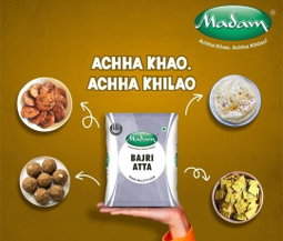 MADAM BAJRA ATTA 1 KG