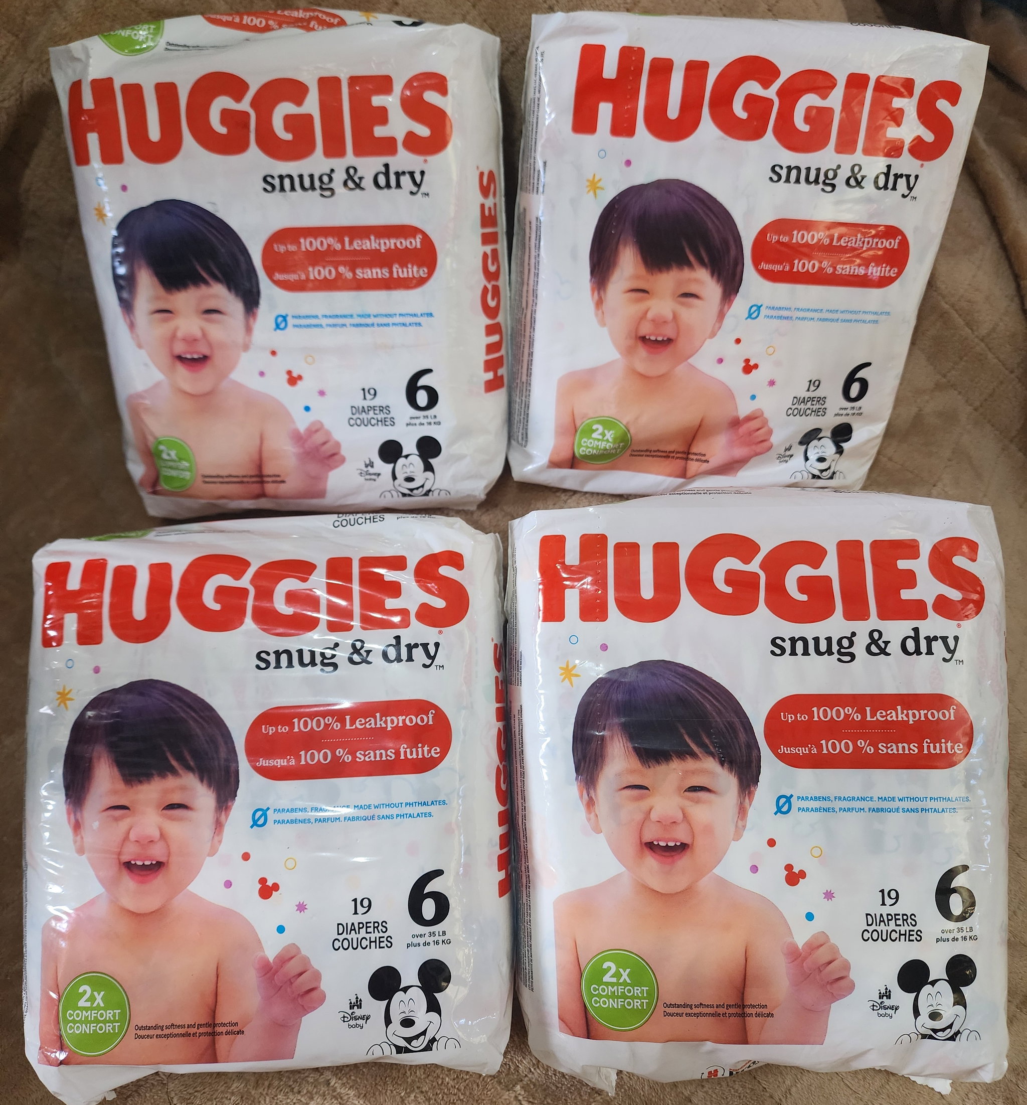 ⚡️Huggies snug and dry diapers size 6 bundles ⚡️_0