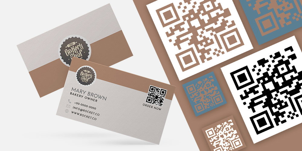 300 Laminated QR code business cards + design_1