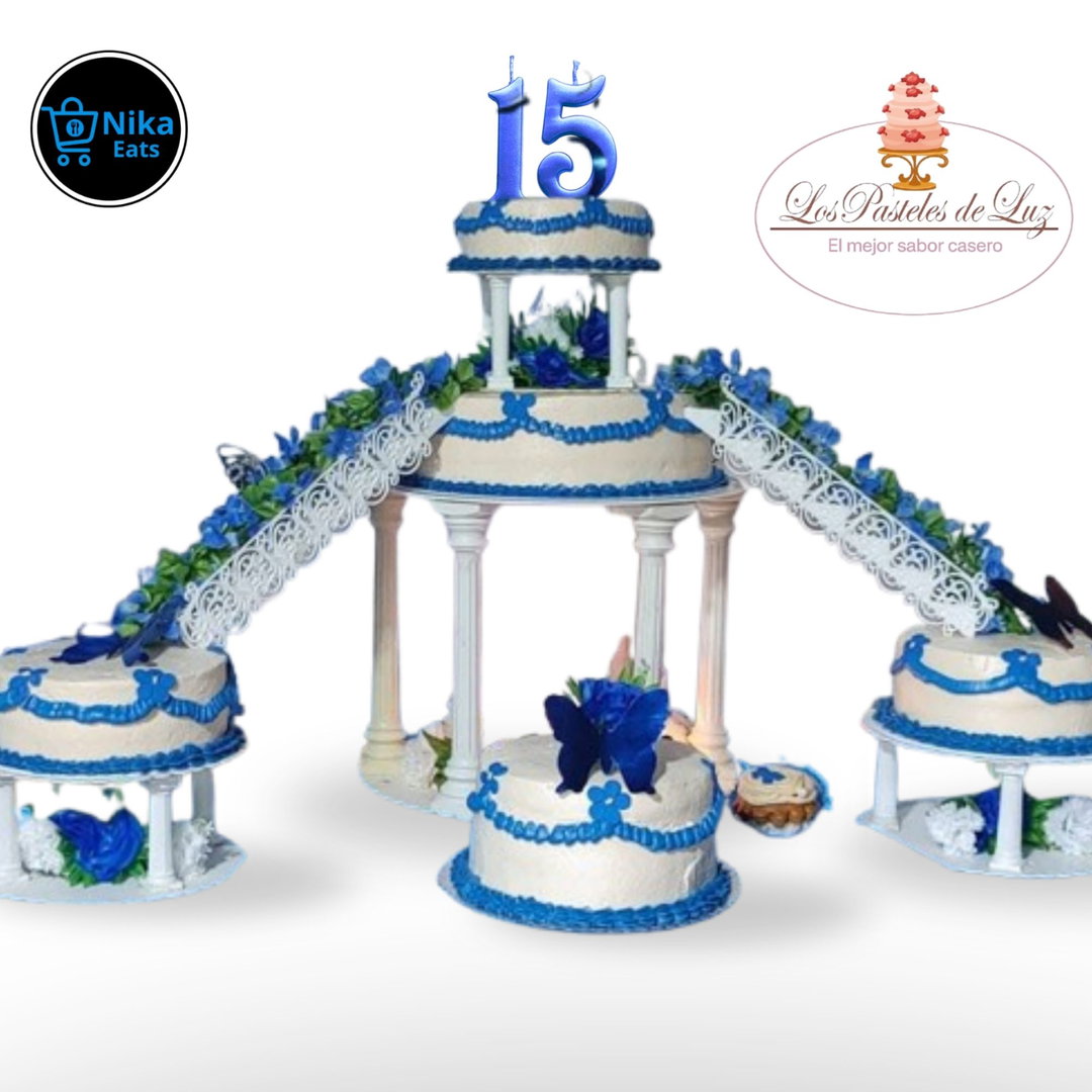 Pastel Fuente De Luz - 5 Libras