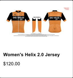 Women cycling jersey