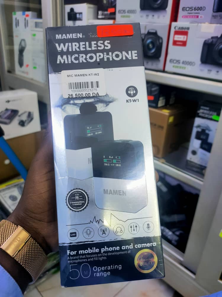 Mamen Wireless Microphone KT-W2_article_N°:CAI_0045