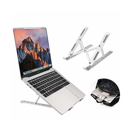Adjustable/folding/Aluminum/Heat Dissipation/ Laptop Stand/holder - Sliver_1