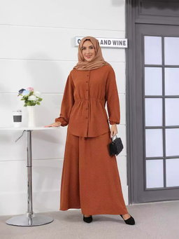 2pcs modest fashion skirt design 