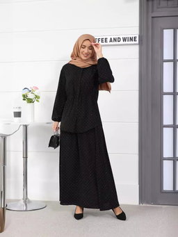 2pcs modest fashion skirt design 
