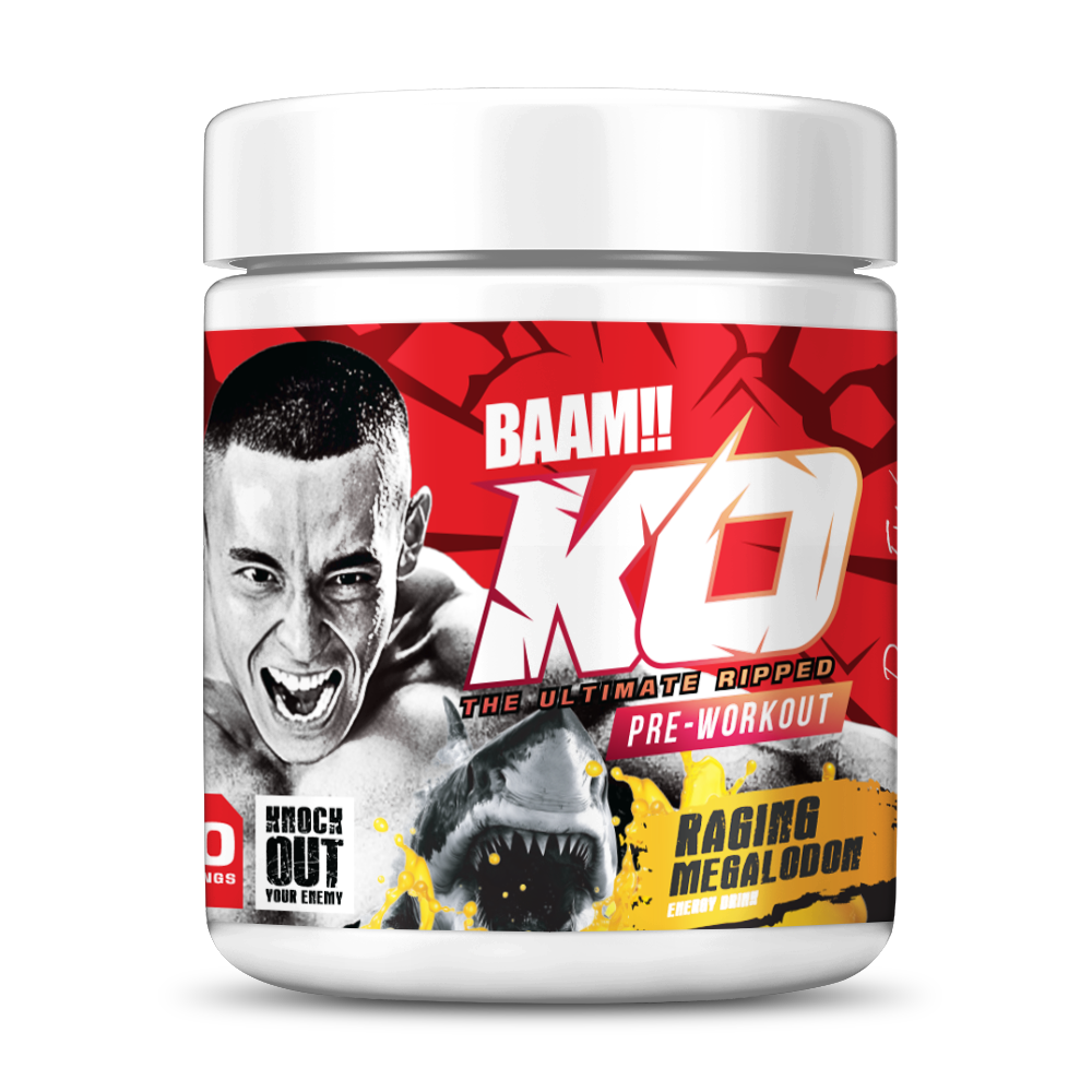 BAAM!! KO !! Ultimate Pre-Workout × DOPPO – 378 g (30 Servings) | Energy • Focus • Endurance_11