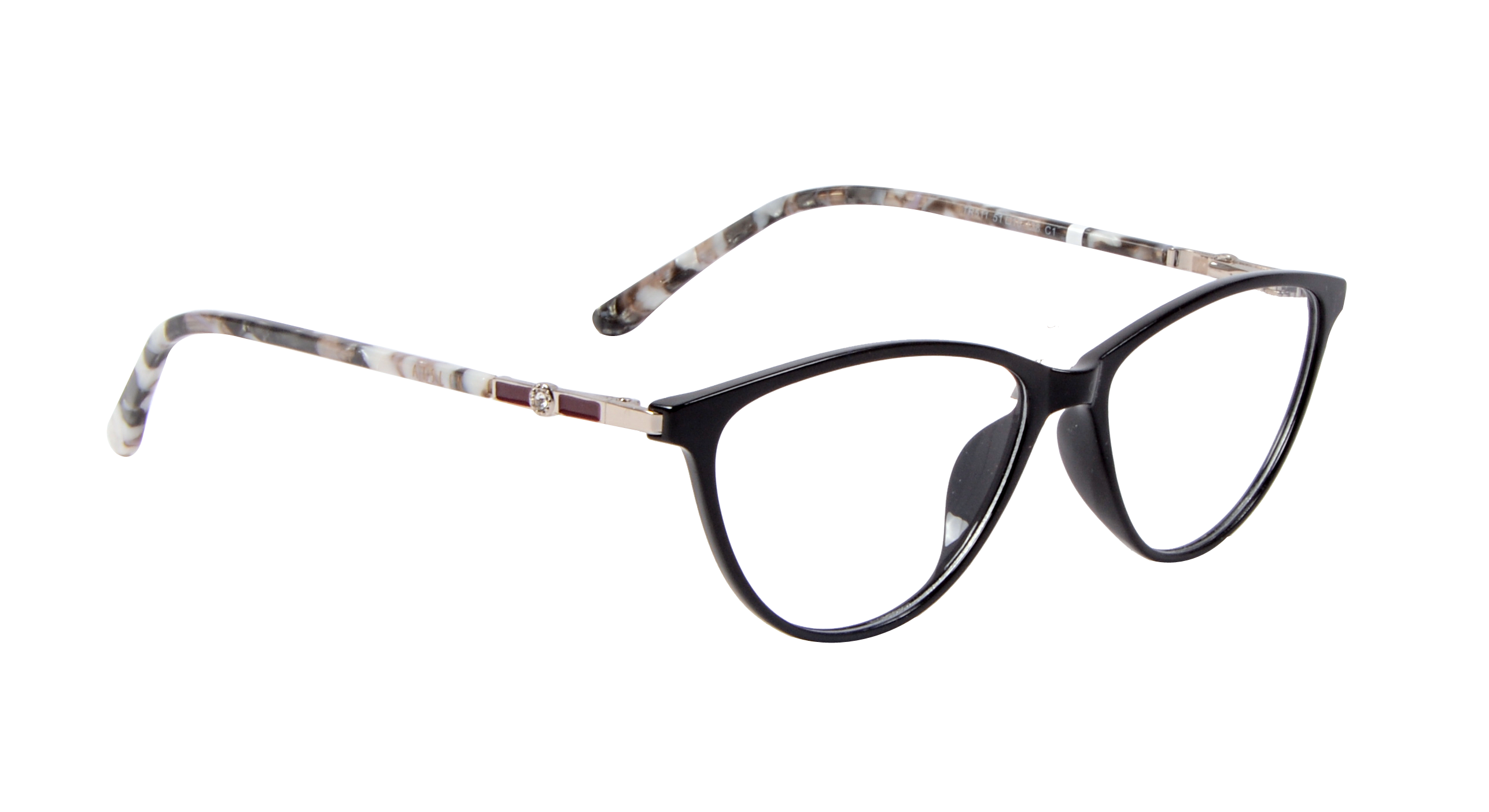 AISLIN LADIES 28M |TR511 |Full Rim |Fibre |BLACK-Fibre |51-16-138