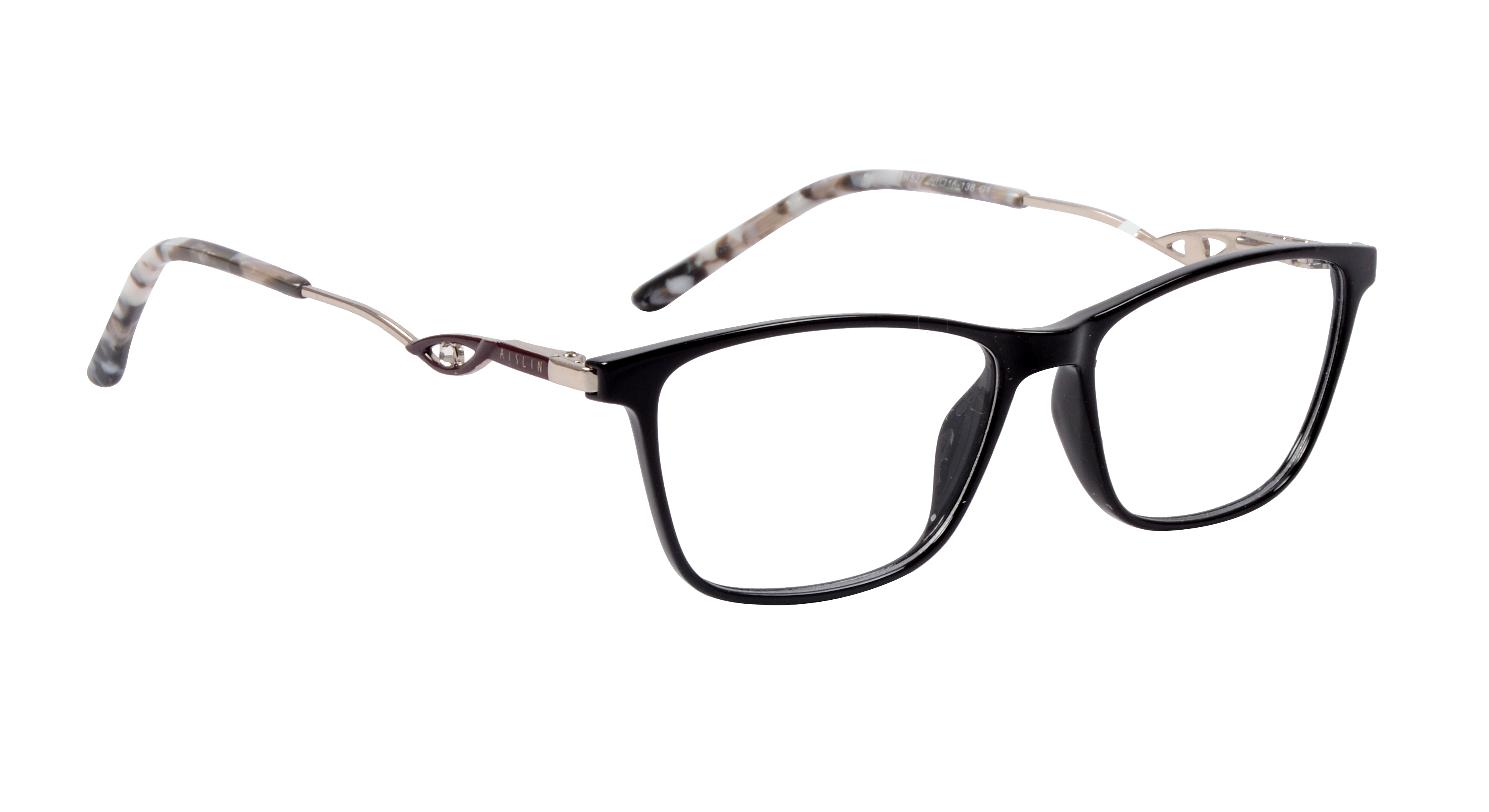 AISLIN LADIES 28M |TR527 |Full Rim |Fibre |BLACK-Fibre |50-16-138