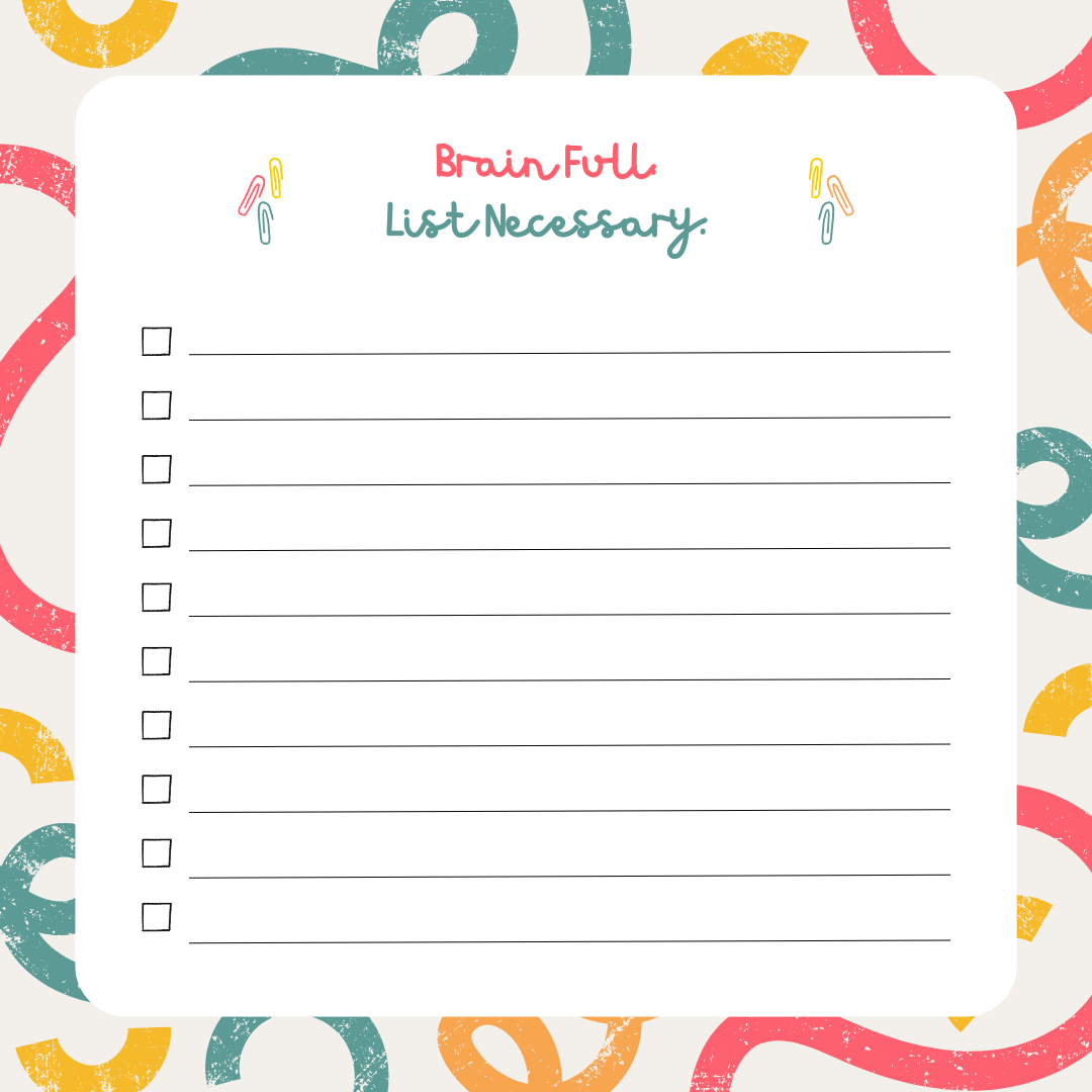 Memo Pad - Brain Full, List Necessary_0