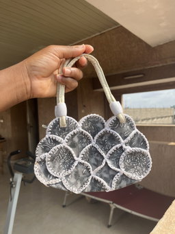 Mini sac bloom gris 🩶