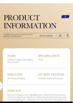 Collagen skincare set