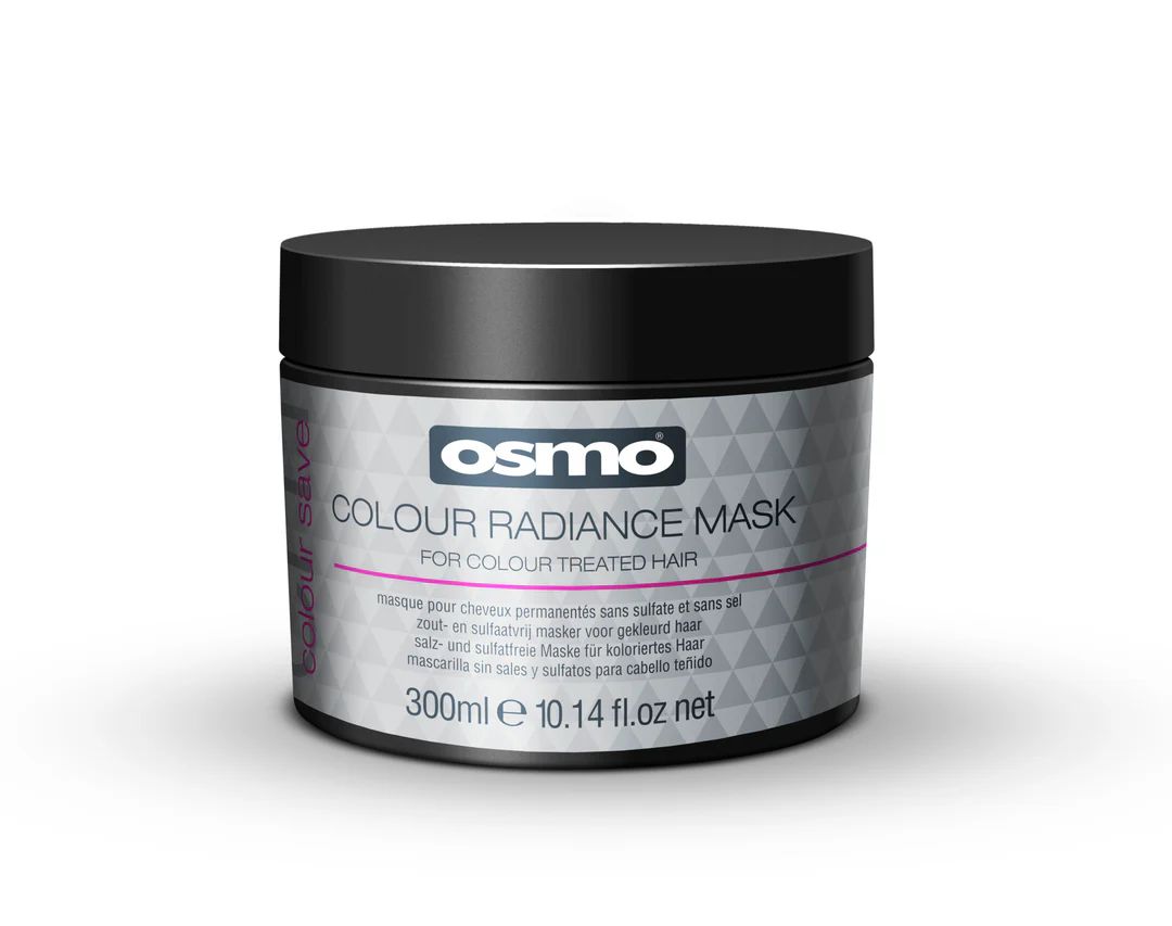OSMO COLOUR RADIANCE MASK - 300ML | اوزمو ماسك ترطيب مخصص للمحافظة على صبغة الشعر ومنع بهتان وتلاشي اللون- 300 مل