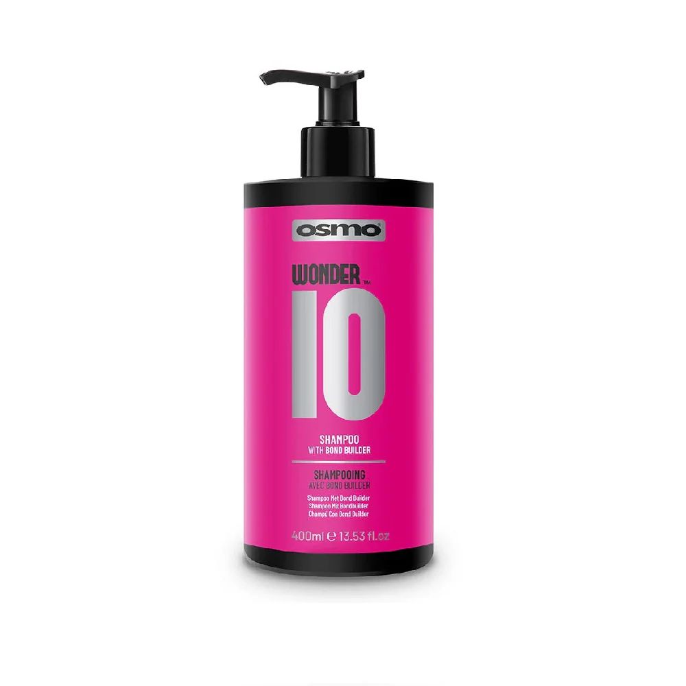 OSMO WONDER 10 BOND BUILDER SHAMPOO - 400ML | اوزمو شامبو مخصص للشعر قليل البروتين ومصمم لتغذية الشعر ولمعالجة التلف والتقصف - 400 مل