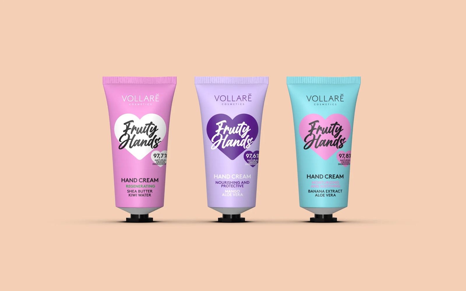 VOLLARE FRUITY HAND CREAM  NOURISHING - فولاري كريم يدين