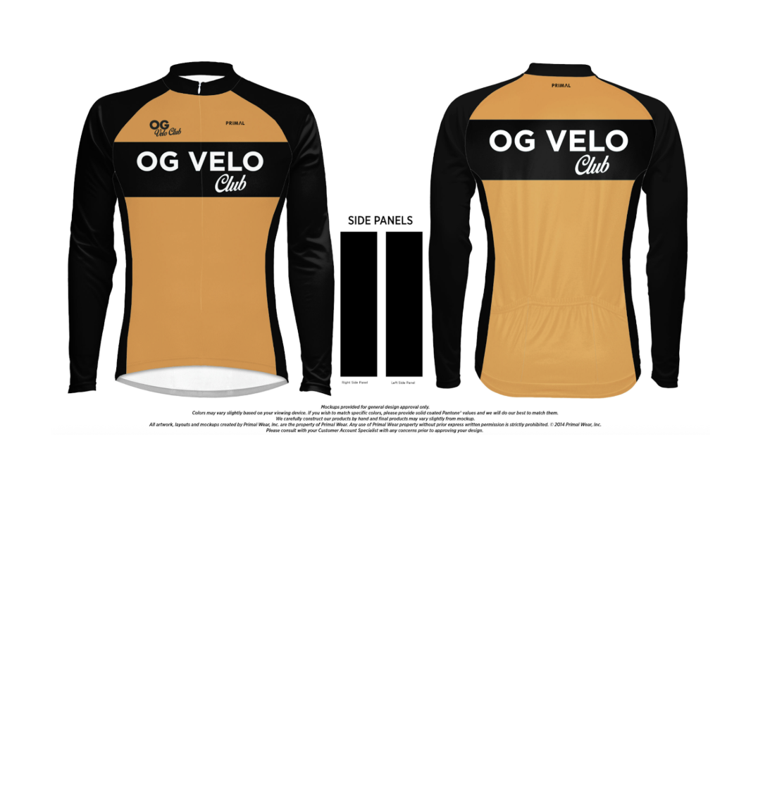 Men OG Velo Heavyweight Long Sleeve Jersey_0