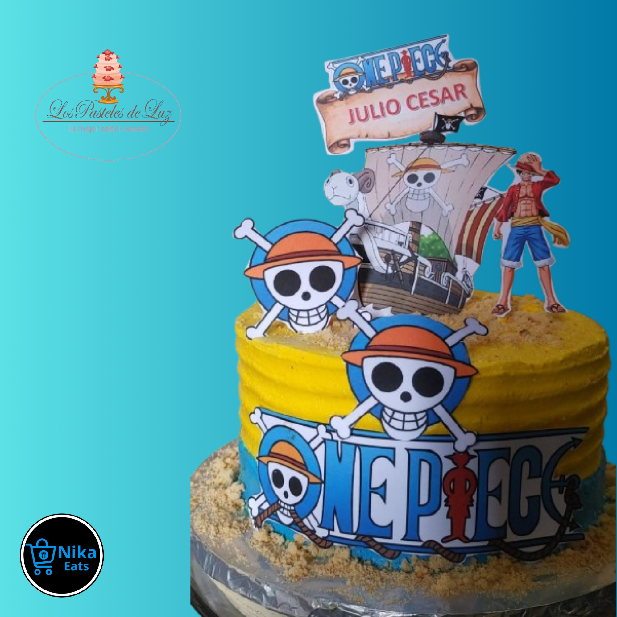 Pastel Niño  ONE PIECE_2