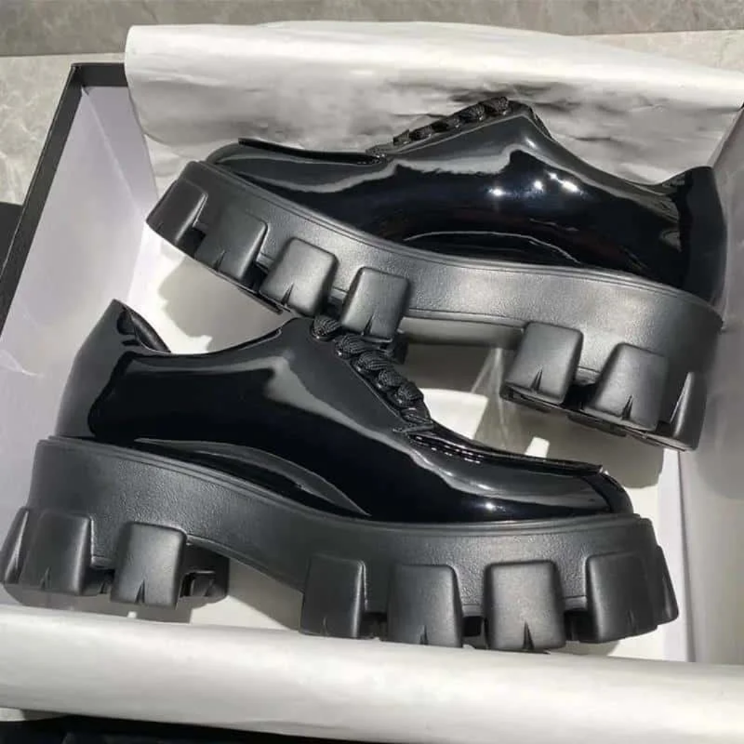 Fashion leather boots luxury and high quality shoes _2