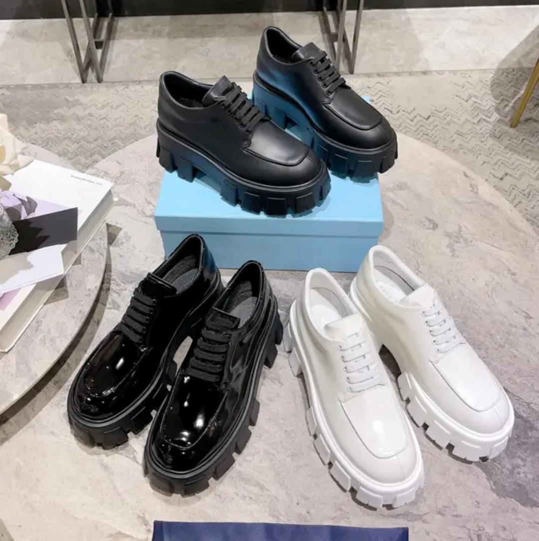 Fashion leather boots luxury and high quality shoes _1