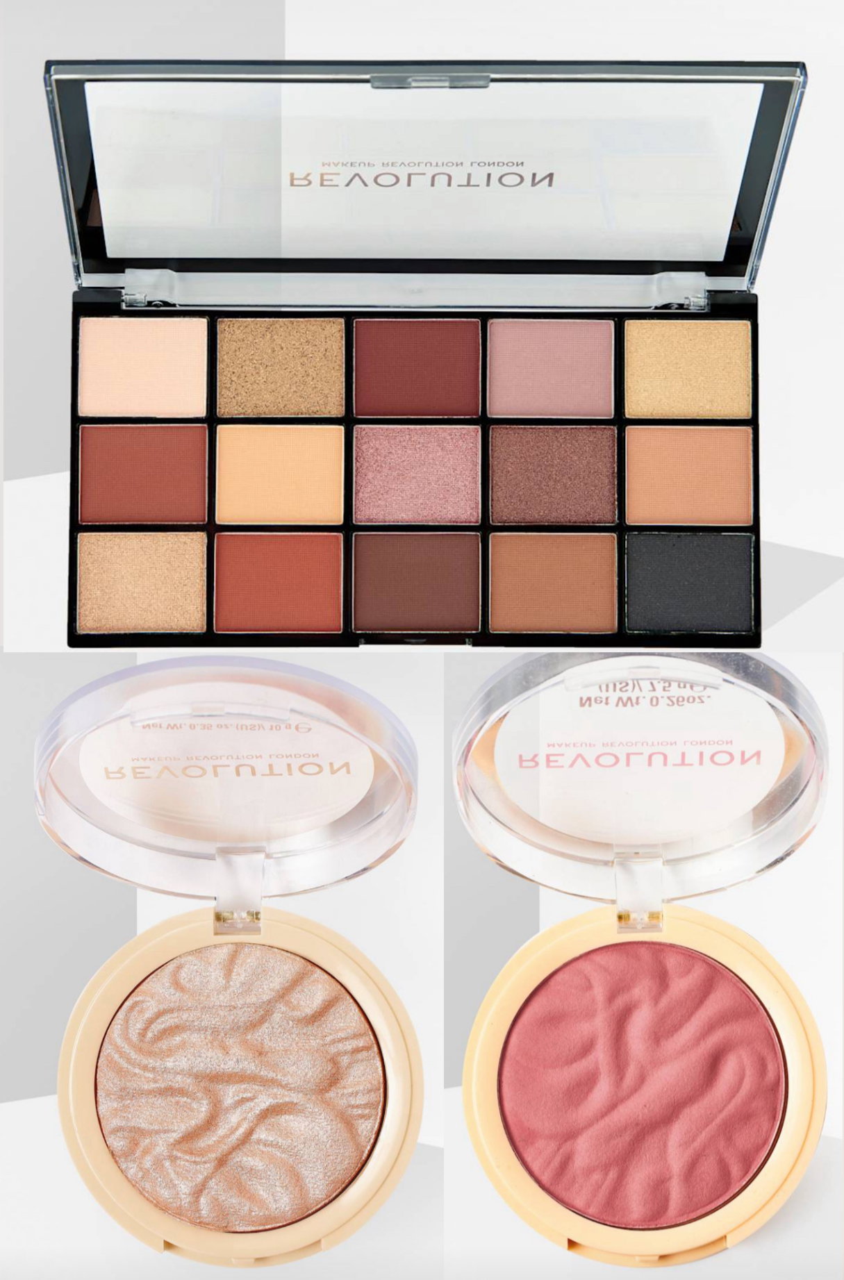 Revolution Blush & Highlighter & Palette _0
