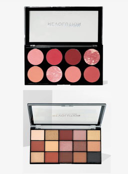 Revolution Blusher Palette & Eyeshadow Palette 