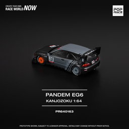 POP RACE MODEL 1/64 CIVIC EG6 PANDEM "KANJOZOKU"